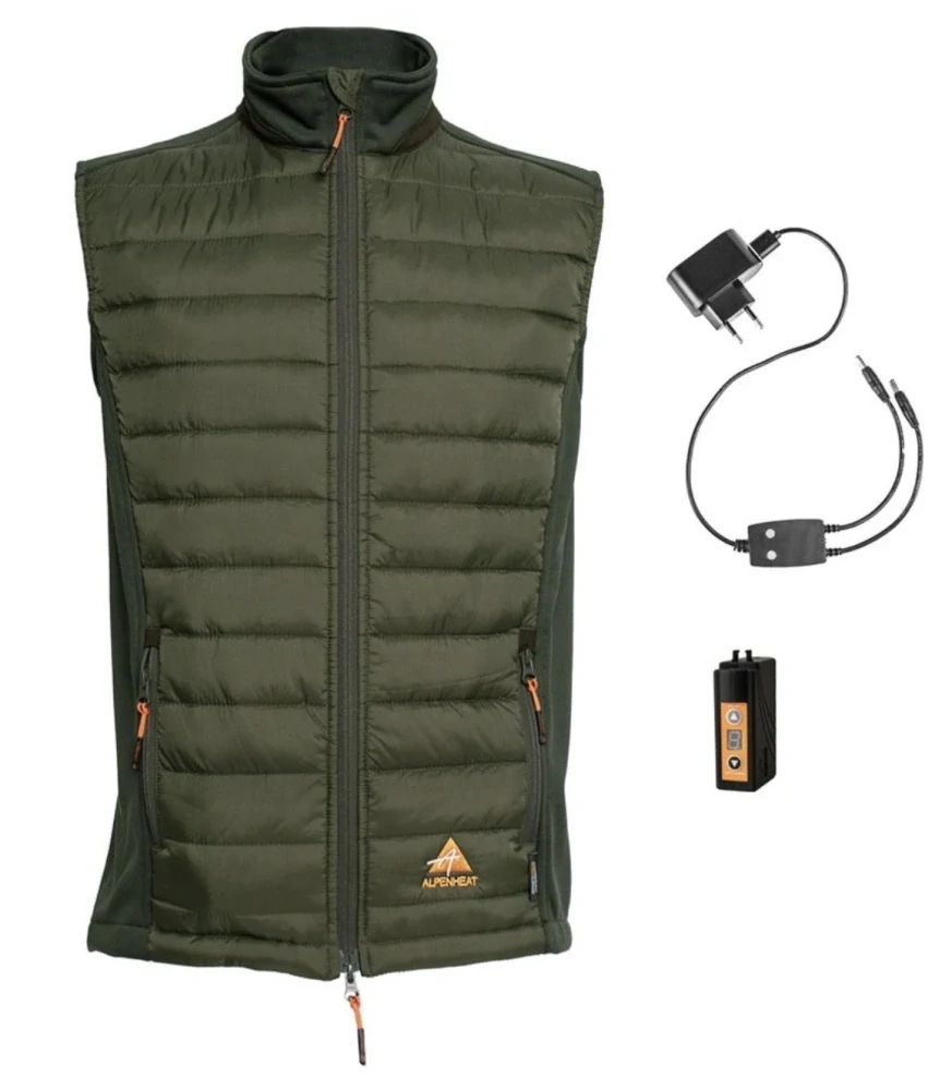ALPENHEAT FIREAIR VYHRIEVANÁ VESTA ZELENÁ