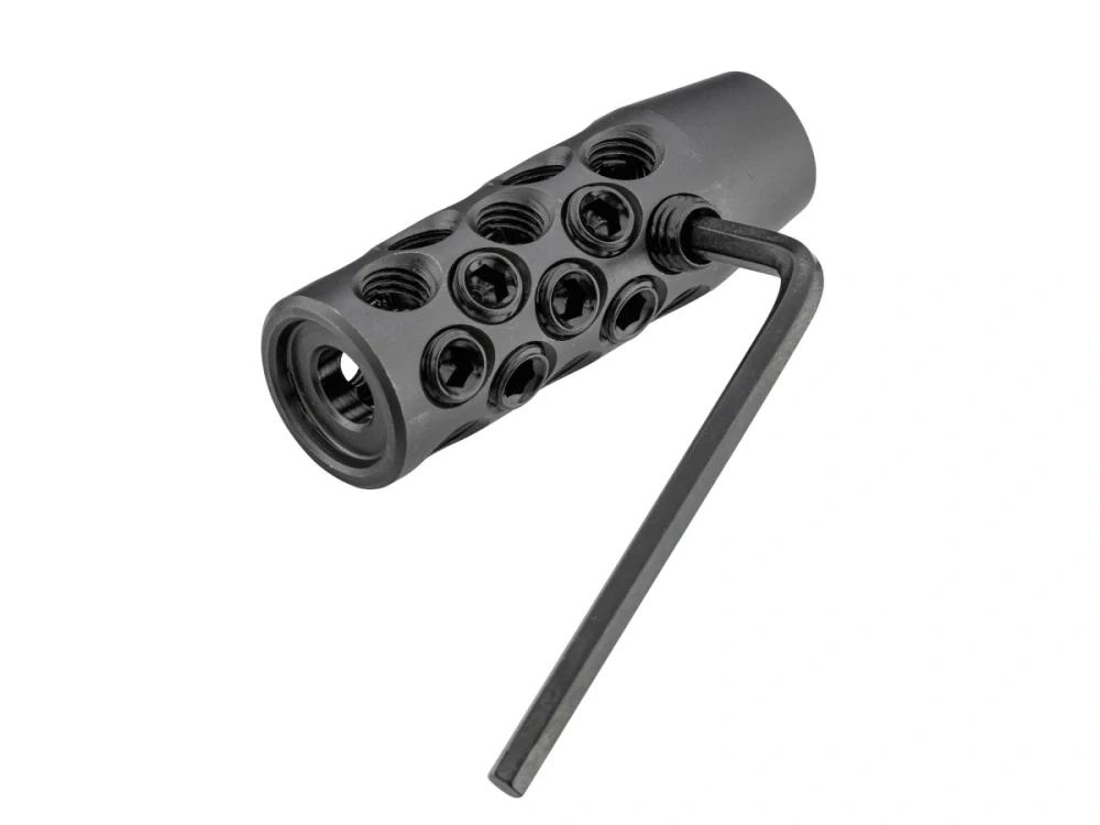 Nastaviteľná úsťová brzda Stalon M15x1, max. 9,3mm