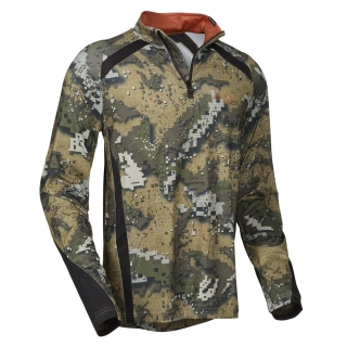 SWEDTEAM RIDGE ANTIBITE HALF ZIP tričko/mikina